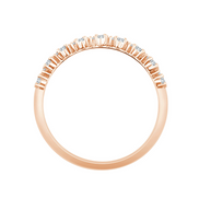 Bague, Alliance Ronde Diamant 0,19ct