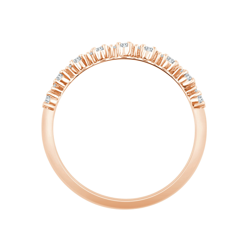 Bague, Alliance Ronde Diamant 0,19ct