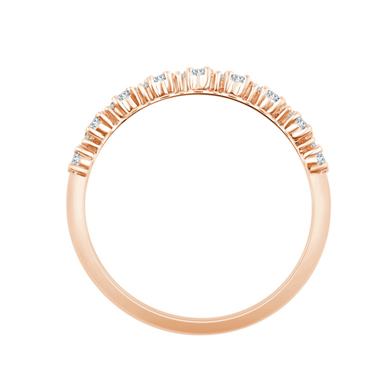 Bague, Alliance Ronde Diamant 0,19ct