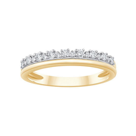 Bague, Alliance Ronde Diamant 0,19ct