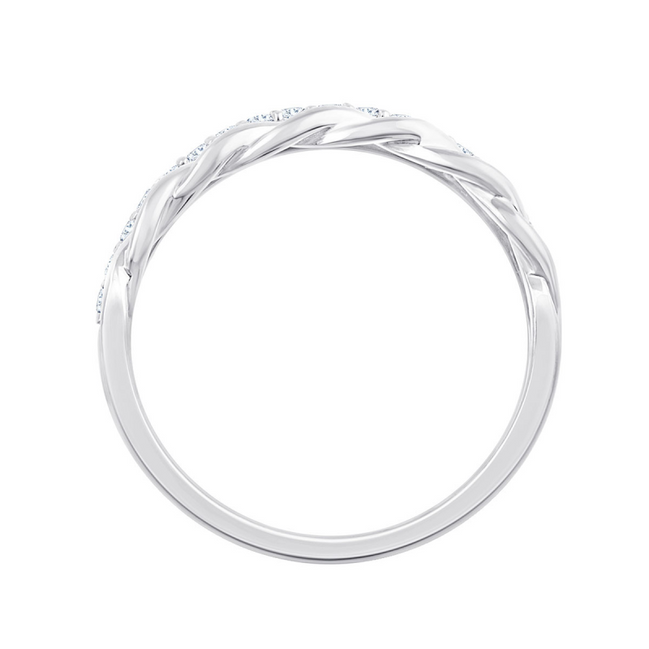 Wedding Band, Diamond Ring 0.18ct II