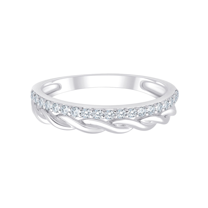 Wedding Band, Diamond Ring 0.18ct II