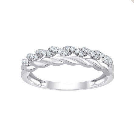 Alliance, Bague Diamant 0,12ct