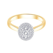 Solitaire Trilogie Diamant 0,17ct