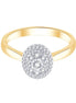 Solitaire Trilogie Diamant 0,17ct