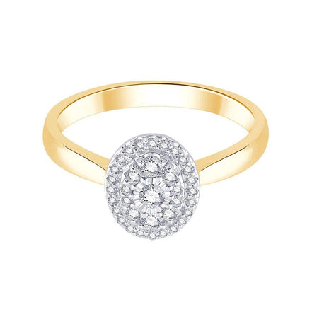 Solitaire Trilogie Diamant 0,17ct
