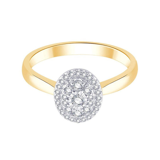 Solitaire Trilogie Diamant 0,17ct