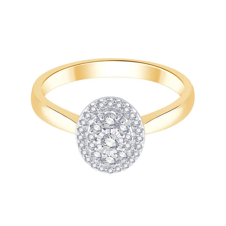Solitaire Trilogie Diamant 0,17ct