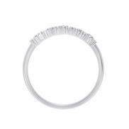 Bague de fiançailles ou alliance, diamant rond 0,21ct