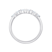 Bague, alliance ronde diamant 0,27ct