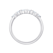 Bague, alliance ronde diamant 0,27ct