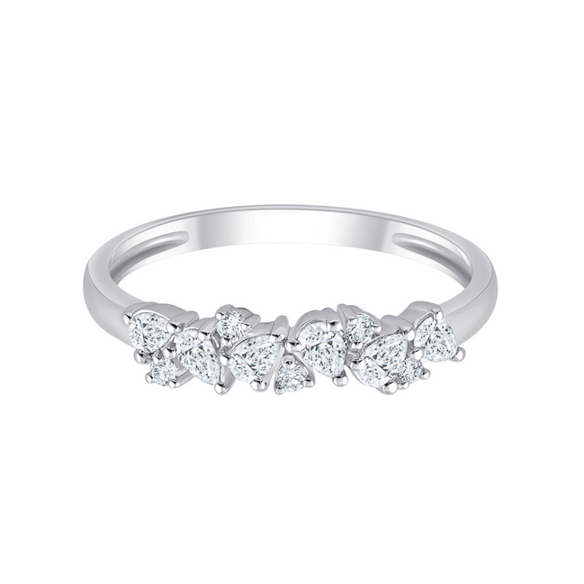 Bague, Alliance Ronde Diamant 0,26ct
