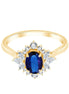 Saphir et Diamants 0,29ct