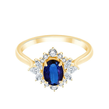 Saphir et Diamants 0,29ct