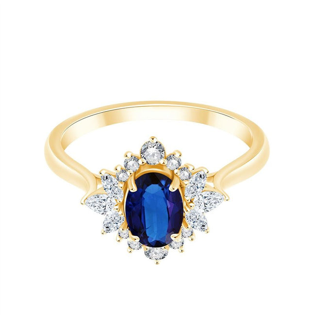 Saphir et Diamants 0,29ct