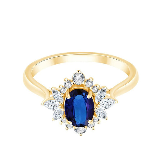 Saphir et Diamants 0,29ct