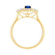 Saphir et Diamants 0,29ct