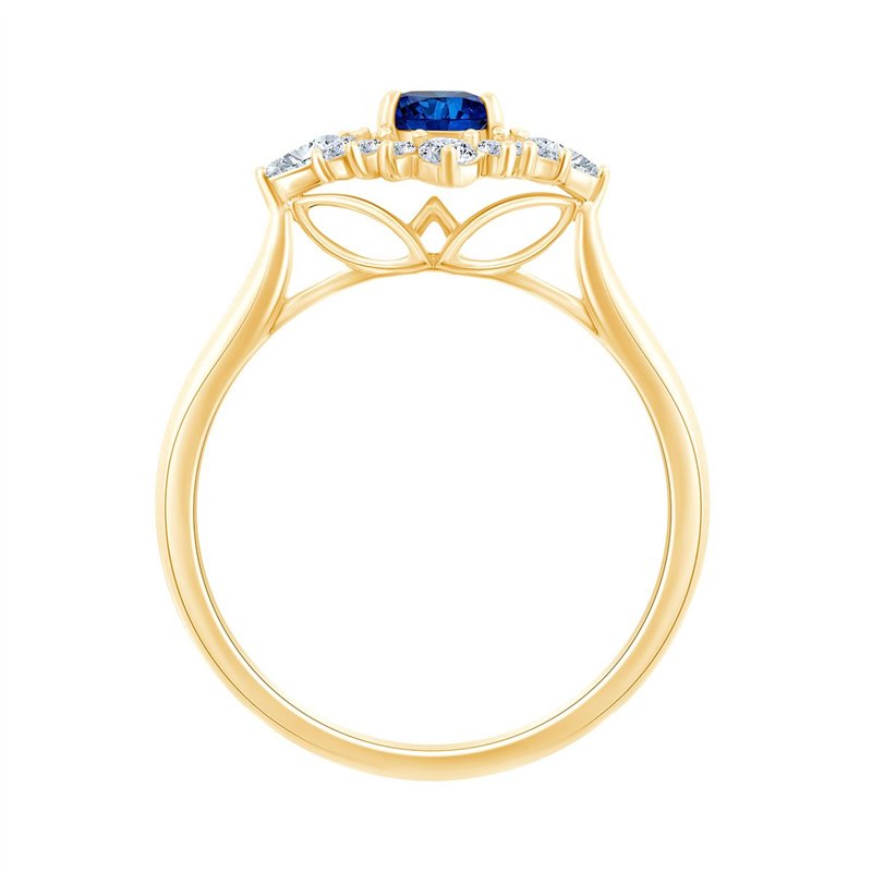 Saphir et Diamants 0,29ct