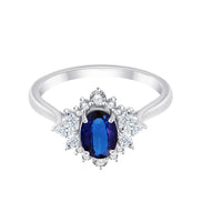 Saphir et Diamants 0,29ct