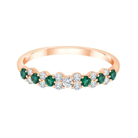 Émeraude et Diamants 0,18ct