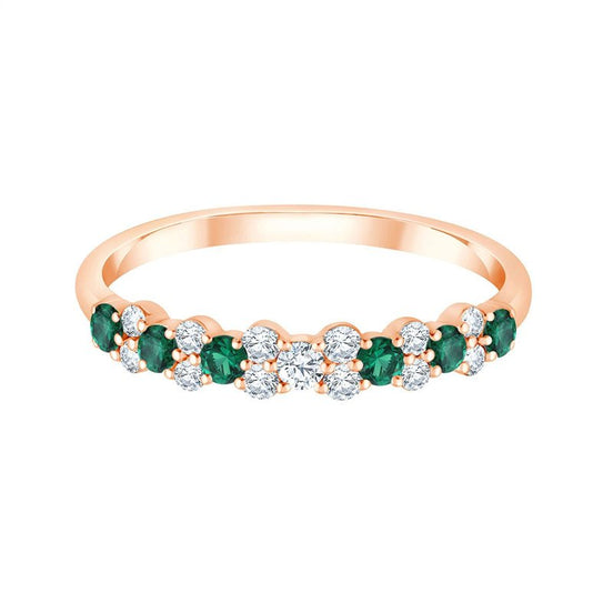 Émeraude et Diamants 0,18ct