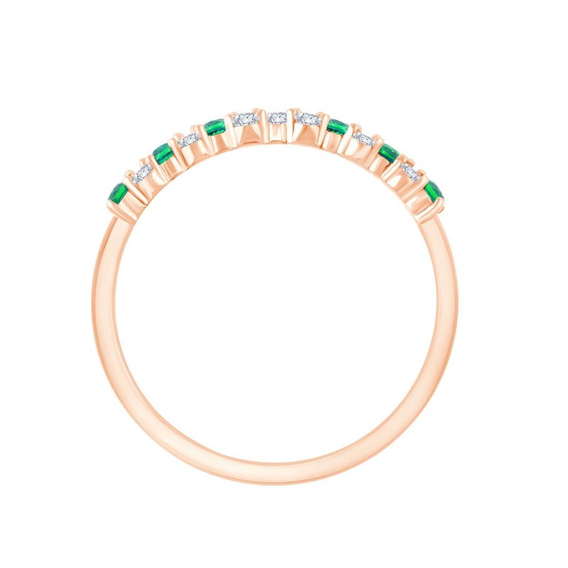 Émeraude et Diamants 0,18ct