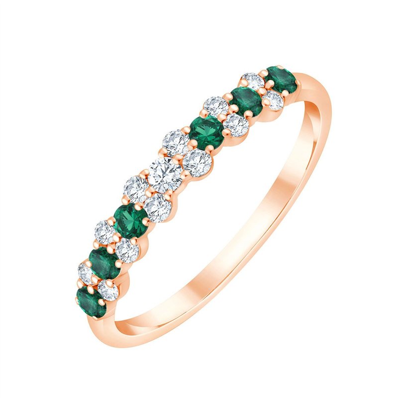 Émeraude et Diamants 0,18ct