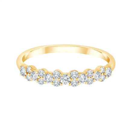 Toi et Moi Rubis et Diamants 0,18ct