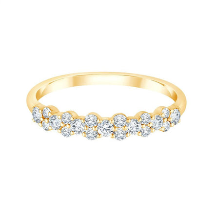 Toi et Moi Rubis et Diamants 0,18ct