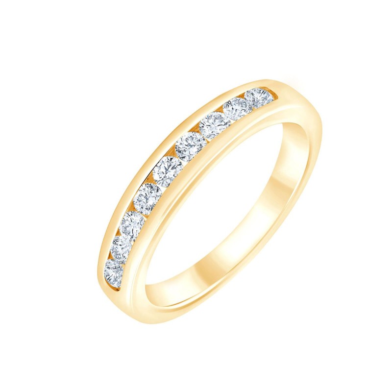 Evidence Demi Alliance Serti Clos Diamant 0,5ct III