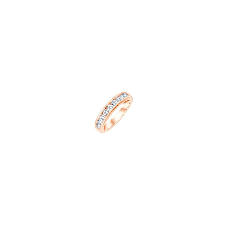 Demi Alliance Serti Clos Diamant 0,71ct