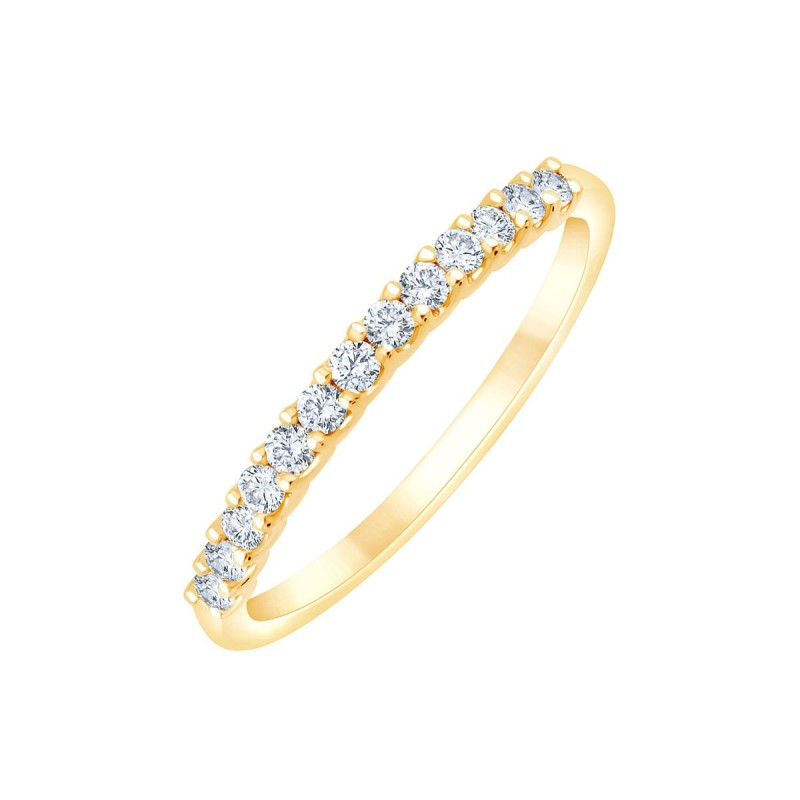 Evidence Demi Alliance Trilogie Diamant 0,26ct