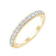 Evidence Demi Alliance Serti Clos Diamant 0,5ct IV