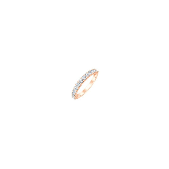 Alliance demi-tour serti clos diamants 0,82ct II