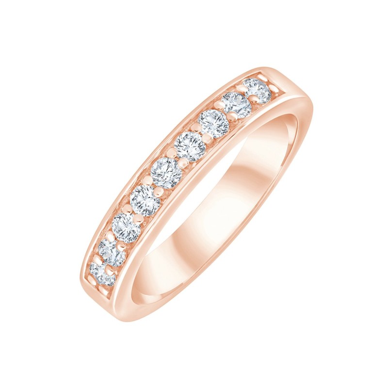 Evidence Demi Alliance Trilogie Diamant 0,38ct II