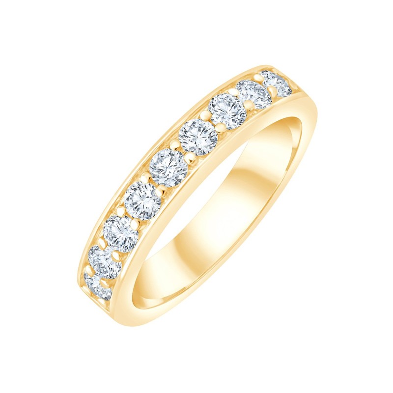 Evidence Demi Alliance Trilogie Diamant 0,71ct