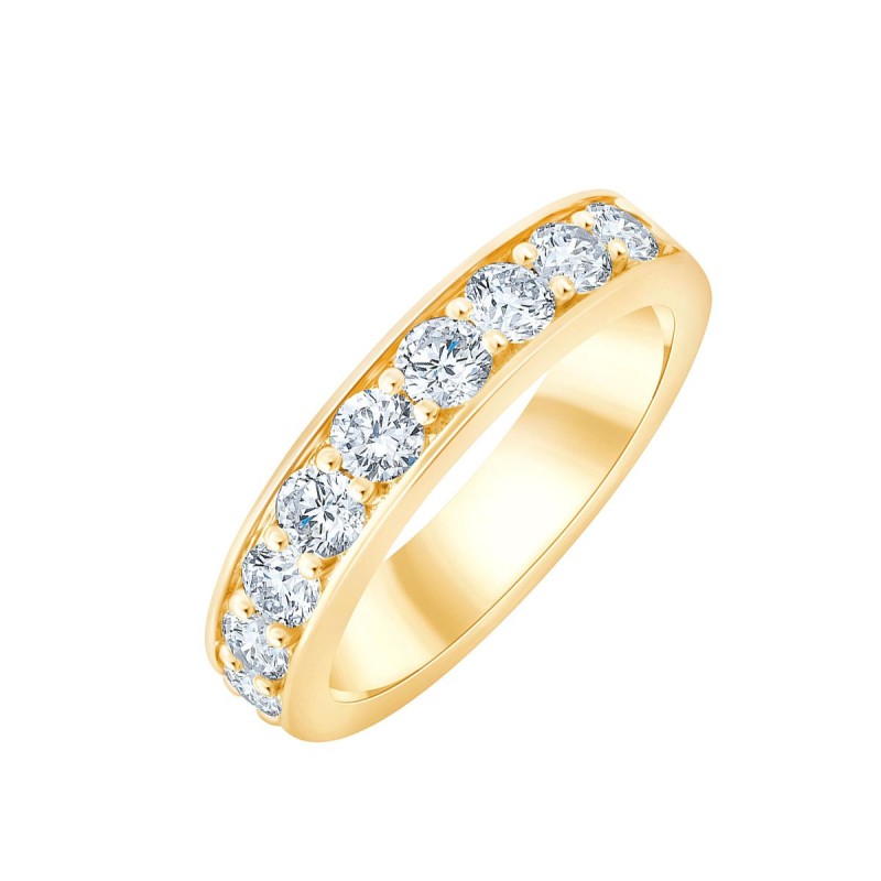 Evidence Demi Alliance Trilogie Diamant 0,92ct