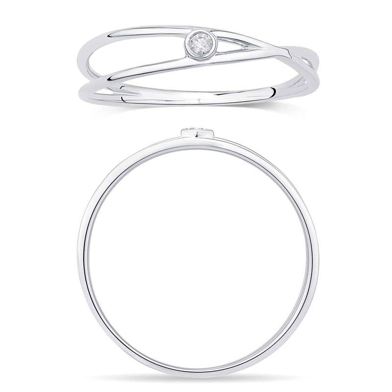 Serti Clos Diamant 0,02ct IV
