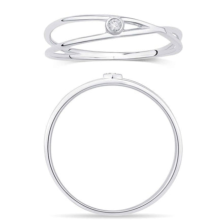 Serti Clos Diamant 0,02ct IV