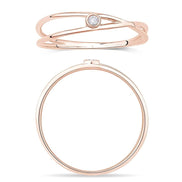Serti Clos Diamant 0,02ct IV