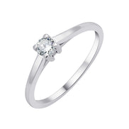 Eïko Rond Sertie Griffe Diamant 0,15ct