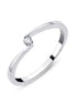 Solitaire Diamant 0,04ct II