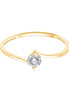 Solitaire Serti Clos Diamant 0,05ct III
